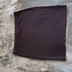 NWOT H&M black stretchy mini skirt